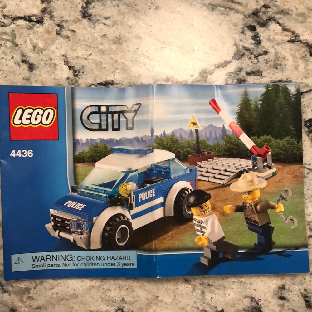 LEGO CITY Forest Police Patrol Car # 4436 Retired